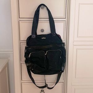 Kipling black laptop purse